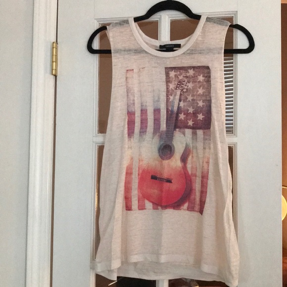 Forever 21 Tops - Forever 21 Country Muscle Tee